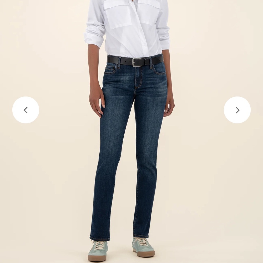 Kut from Kloth Mid Rise Boyfriend Jeans